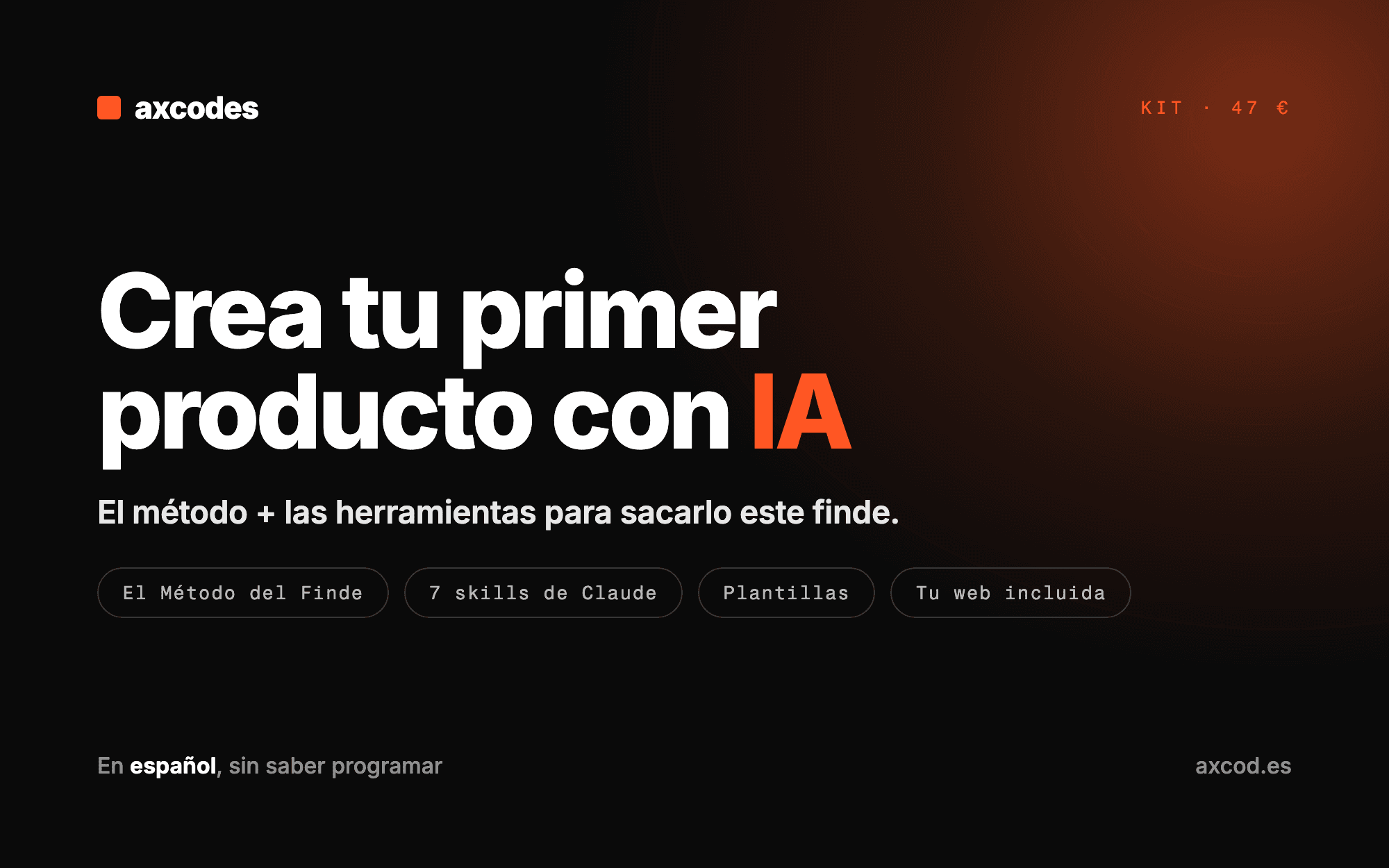 Crea tu primer producto con IA